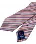 中古・古着 Paul Smith (ポールスミス) ストライプネクタイ ピンク サイズ:不明 未使用品：7000円