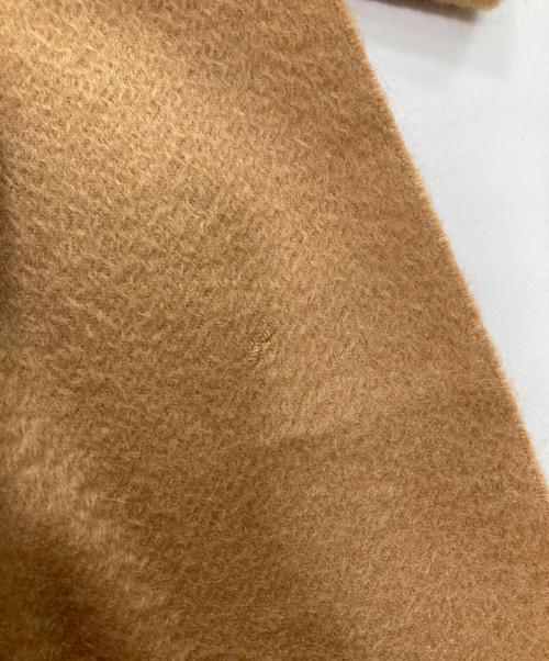 LOUIS VUITTON（ルイ ヴィトン）LOUIS VUITTON (ルイ ヴィトン) LVロゴカシミヤマフラー ブラウンの古着・服飾アイテム