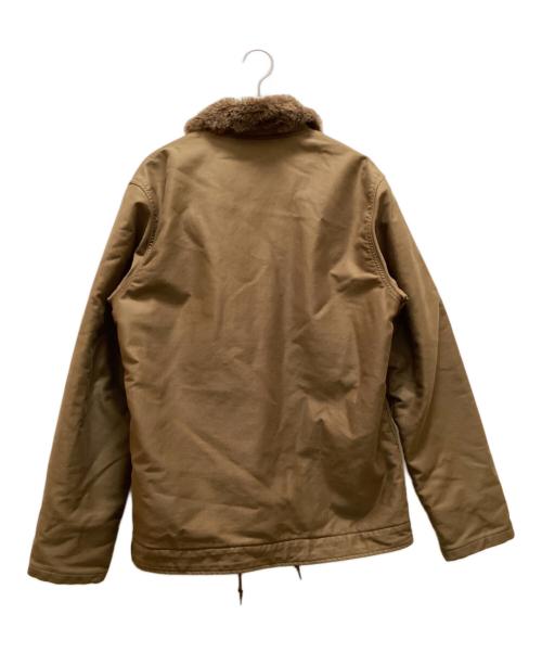 ALPHA（アルファ）ALPHA (アルファ) N-1 デッキジャケット カーキ サイズ:XLの古着・服飾アイテム