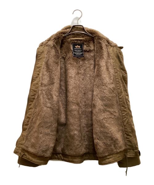 ALPHA（アルファ）ALPHA (アルファ) N-1 デッキジャケット カーキ サイズ:XLの古着・服飾アイテム