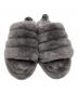 中古・古着 UGG (アグ) フラッフ イヤー スライド グレー サイズ:24：7000円