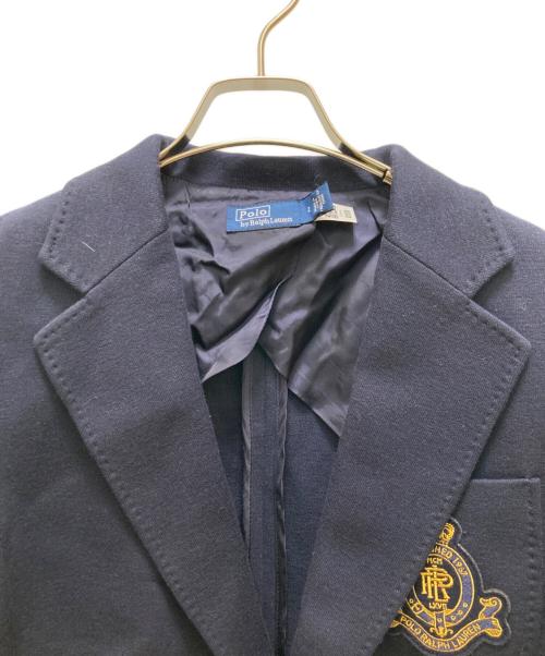 POLO RALPH LAUREN（ポロ・ラルフローレン）POLO RALPH LAUREN (ポロ・ラルフローレン) 金釦テーラードジャケット ネイビー サイズ:2の古着・服飾アイテム