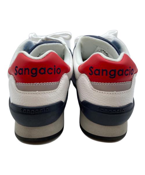Sangacio（サンガッチョ）Sangacio (サンガッチョ) にゅ ローカットスニーカー ホワイト サイズ:23.5の古着・服飾アイテム