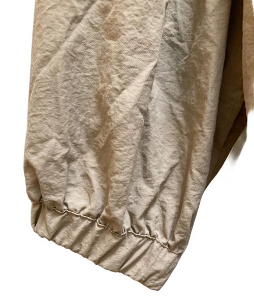 BEARDSLEY（ビアズリー）BEARDSLEY (ビアズリー) バルーン袖フレアーノーカラーコート ベージュ サイズ:Freeの古着・服飾アイテム