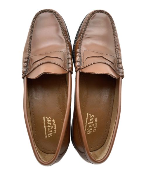 G.H.BASS&CO.（ジー・エイチ・バス）G.H.BASS&CO. (ジー・エイチ・バス) ラーソン コインローファー ブラウン サイズ: US 9の古着・服飾アイテム