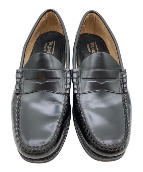 G.H.BASS&CO.（ジー・エイチ・バス）G.H.BASS&CO. (ジー・エイチ・バス) ラーソン コインローファー ブラック サイズ:US9の古着・服飾アイテム