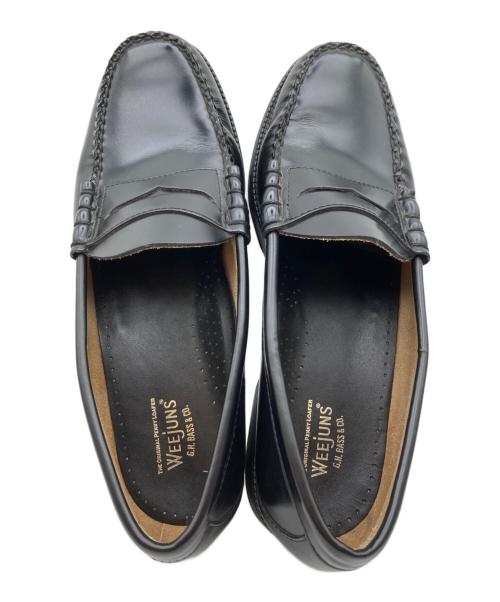 G.H.BASS&CO.（ジー・エイチ・バス）G.H.BASS&CO. (ジー・エイチ・バス) ラーソン コインローファー ブラック サイズ:US9の古着・服飾アイテム