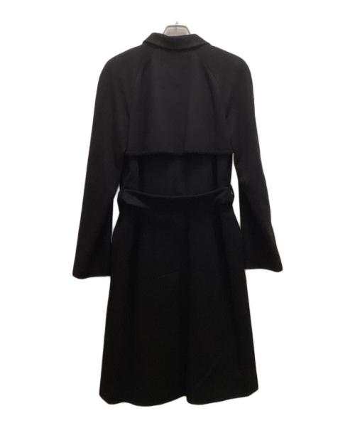 CHANEL（シャネル）CHANEL (シャネル) カシミヤダブルコート ブラック サイズ:38の古着・服飾アイテム