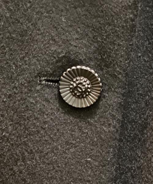 CHANEL（シャネル）CHANEL (シャネル) カシミヤダブルコート ブラック サイズ:38の古着・服飾アイテム