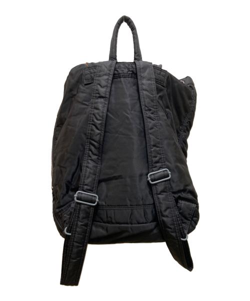 PORTER（ポーター）PORTER (ポーター) タンカー フラップ巾着リュック ブラックの古着・服飾アイテム