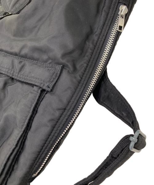 PORTER（ポーター）PORTER (ポーター) タンカー フラップ巾着リュック ブラックの古着・服飾アイテム