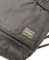 中古・古着 PORTER (ポーター) タンカー フラップ巾着リュック ブラック：15000円