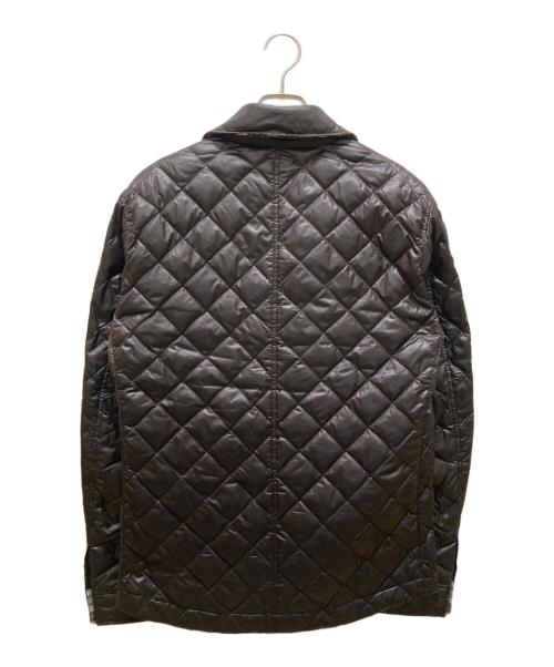 BURBERRY BLACK LABEL（バーバリーブラックレーベル）BURBERRY BLACK LABEL (バーバリーブラックレーベル) キルティングダウンシャツジャケット ブラック サイズ:ｌの古着・服飾アイテム