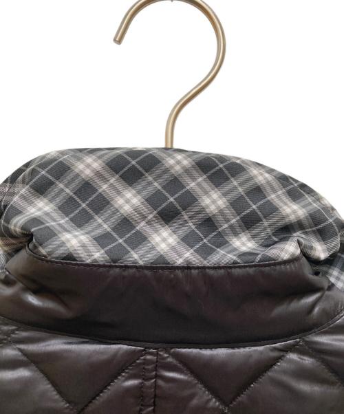 BURBERRY BLACK LABEL（バーバリーブラックレーベル）BURBERRY BLACK LABEL (バーバリーブラックレーベル) キルティングダウンシャツジャケット ブラック サイズ:ｌの古着・服飾アイテム