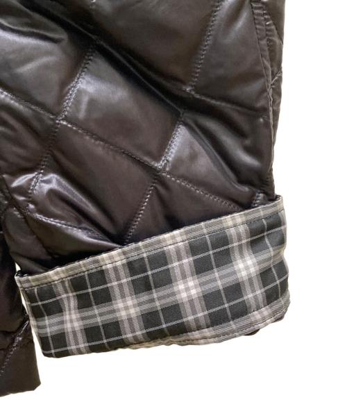 BURBERRY BLACK LABEL（バーバリーブラックレーベル）BURBERRY BLACK LABEL (バーバリーブラックレーベル) キルティングダウンシャツジャケット ブラック サイズ:ｌの古着・服飾アイテム