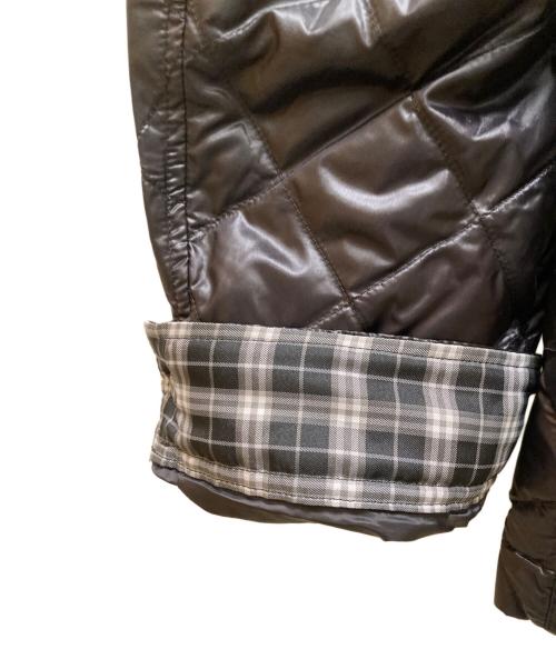 BURBERRY BLACK LABEL（バーバリーブラックレーベル）BURBERRY BLACK LABEL (バーバリーブラックレーベル) キルティングダウンシャツジャケット ブラック サイズ:ｌの古着・服飾アイテム