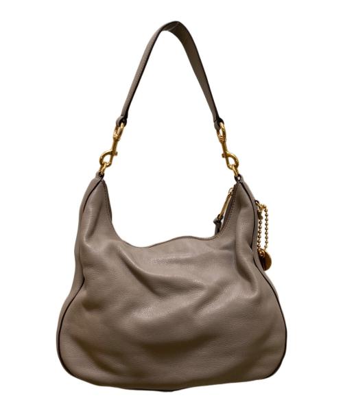 MARC JACOBS（マークジェイコブス）MARC JACOBS (マークジェイコブス) レザーワンショルダーバッグ グレーの古着・服飾アイテム