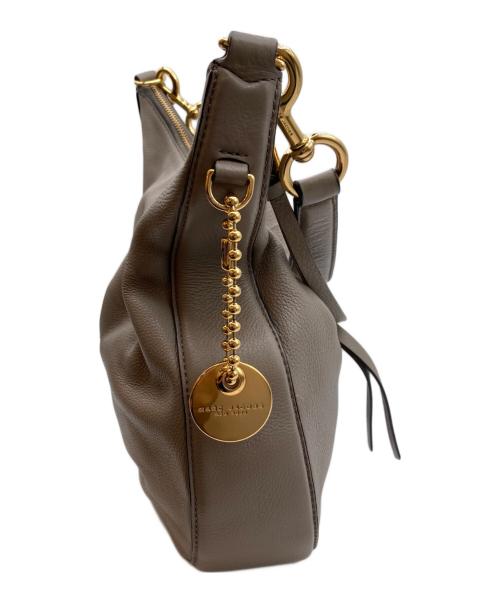 MARC JACOBS（マークジェイコブス）MARC JACOBS (マークジェイコブス) レザーワンショルダーバッグ グレーの古着・服飾アイテム