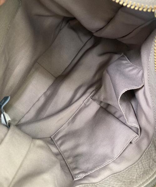 MARC JACOBS（マークジェイコブス）MARC JACOBS (マークジェイコブス) レザーワンショルダーバッグ グレーの古着・服飾アイテム