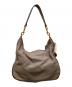 MARC JACOBS (マークジェイコブス) レザーワンショルダーバッグ グレー：8000円