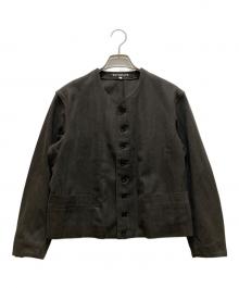 HAVERSACK（ハバーサック）の古着「墨染ツイル ノーカラージャケット」｜125