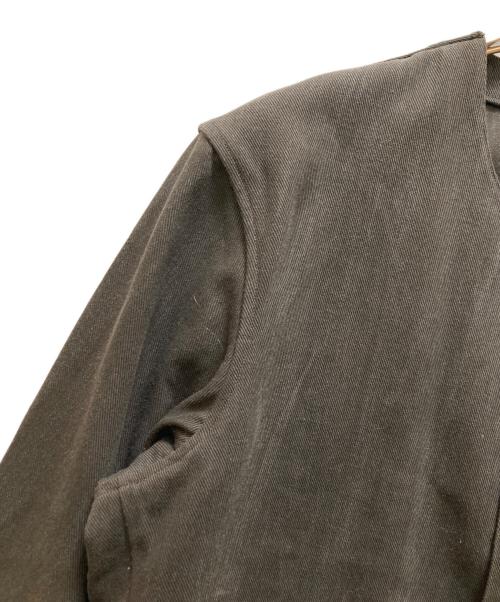 HAVERSACK（ハバーサック）HAVERSACK (ハバーサック) 墨染ツイル ノーカラージャケット 125の古着・服飾アイテム