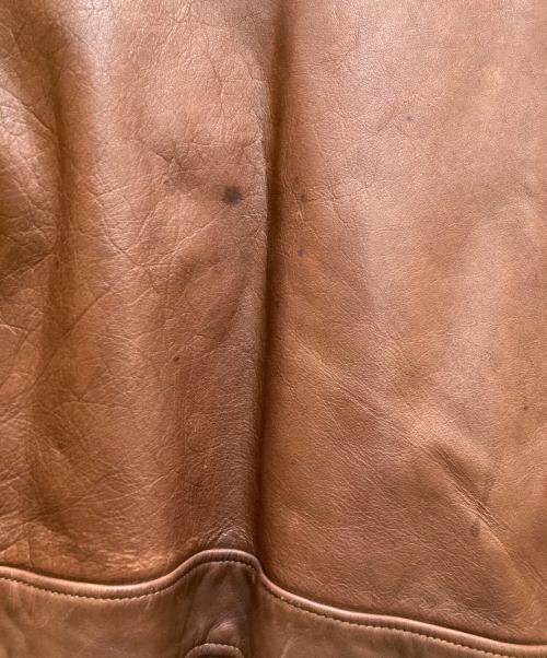 Schott（ショット）Schott (ショット) ライナー付きA-2 レザーフライトジャケット ブラウン サイズ:４２の古着・服飾アイテム