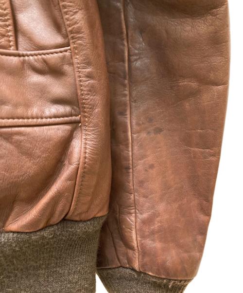 Schott（ショット）Schott (ショット) ライナー付きA-2 レザーフライトジャケット ブラウン サイズ:４２の古着・服飾アイテム
