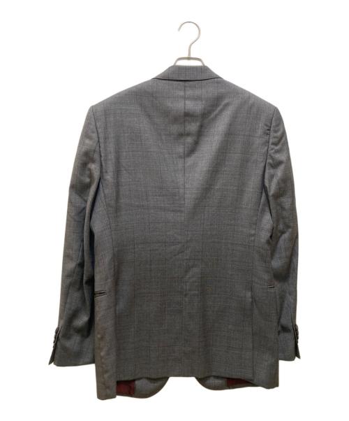 GIORGIO ARMANI（ジョルジオアルマーニ）GIORGIO ARMANI (ジョルジオアルマーニ) 2Bテーラードジャケット グレー サイズ:４８の古着・服飾アイテム