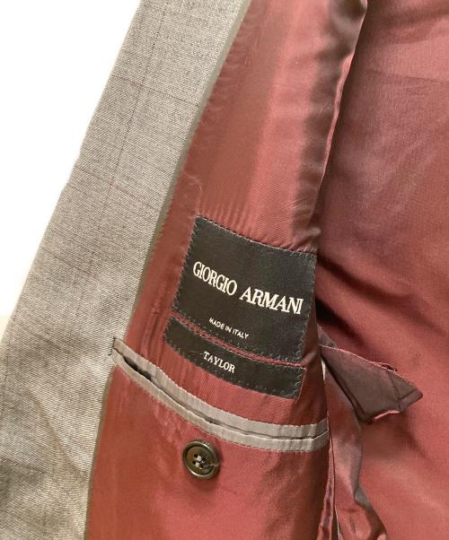 GIORGIO ARMANI（ジョルジオアルマーニ）GIORGIO ARMANI (ジョルジオアルマーニ) 2Bテーラードジャケット グレー サイズ:４８の古着・服飾アイテム