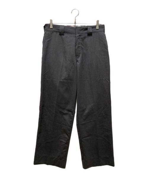 Dickies（ディッキーズ）Dickies (ディッキーズ) BEAUTY&YOUTH (ビューティーアンドユース) Dickies ワークワイドパンツ グレー サイズ:30の古着・服飾アイテム