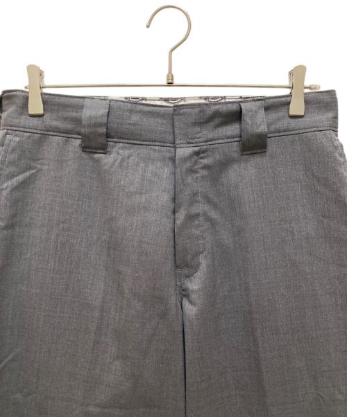 Dickies（ディッキーズ）Dickies (ディッキーズ) BEAUTY&YOUTH (ビューティーアンドユース) Dickies ワークワイドパンツ グレー サイズ:30の古着・服飾アイテム