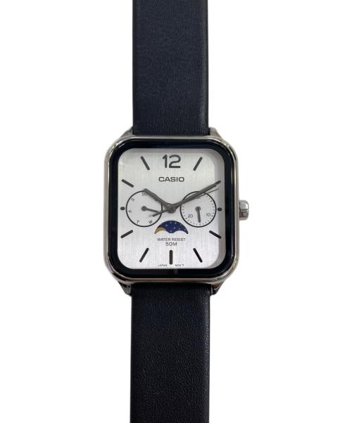 CASIO（カシオ）CASIO (カシオ) ムーンフェイズ リストウォッチ ホワイトの古着・服飾アイテム