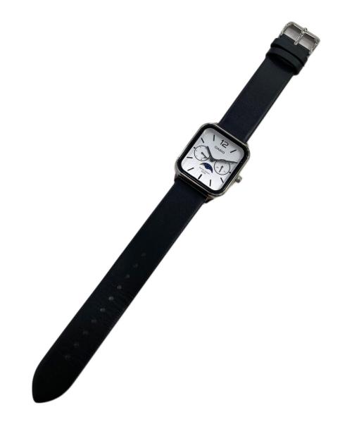 CASIO（カシオ）CASIO (カシオ) ムーンフェイズ リストウォッチ ホワイトの古着・服飾アイテム