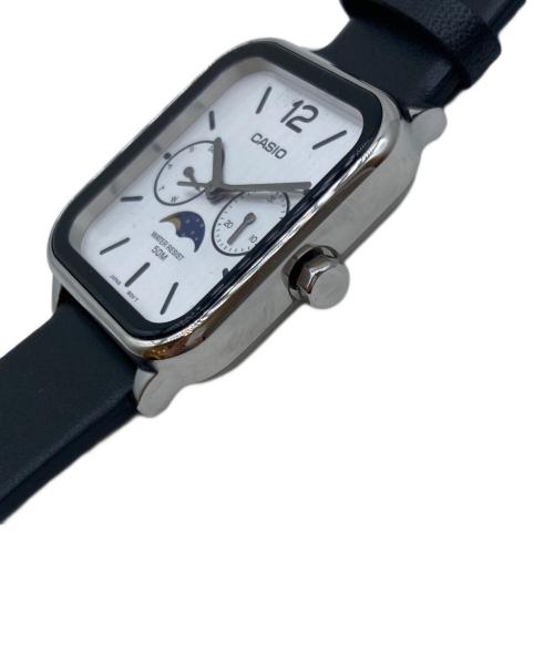 CASIO（カシオ）CASIO (カシオ) ムーンフェイズ リストウォッチ ホワイトの古着・服飾アイテム