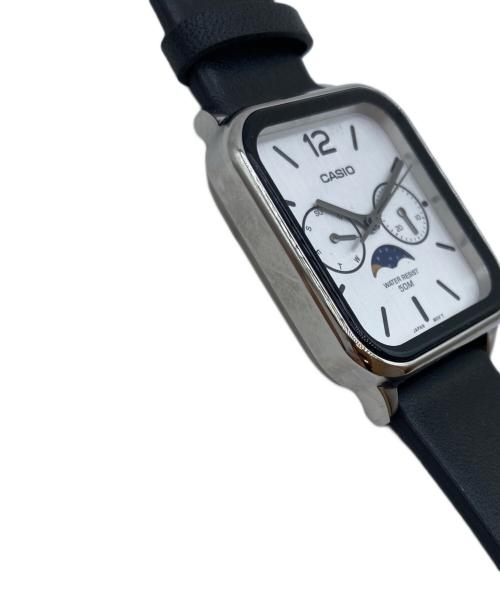 CASIO（カシオ）CASIO (カシオ) ムーンフェイズ リストウォッチ ホワイトの古着・服飾アイテム