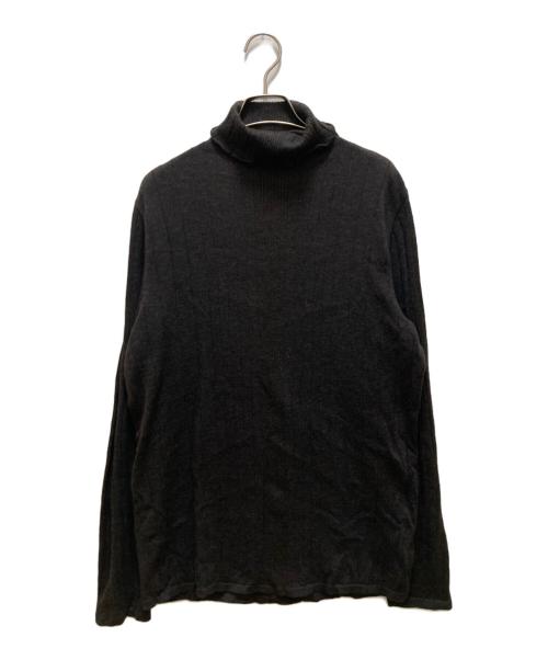 HERMES（エルメス）HERMES (エルメス) カシミヤ混タートルネックニット グレー サイズ:ｌの古着・服飾アイテム