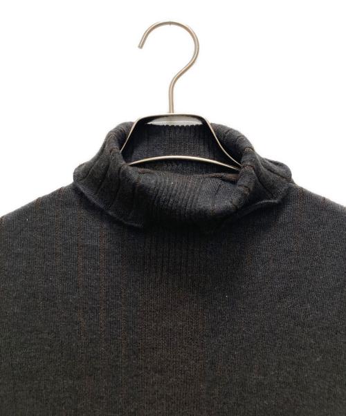 HERMES（エルメス）HERMES (エルメス) カシミヤ混タートルネックニット グレー サイズ:ｌの古着・服飾アイテム