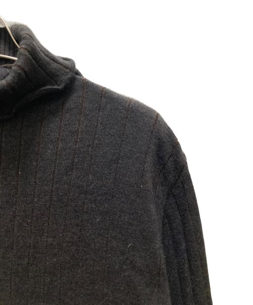 HERMES（エルメス）HERMES (エルメス) カシミヤ混タートルネックニット グレー サイズ:ｌの古着・服飾アイテム