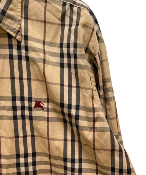 BURBERRY BLACK LABEL（バーバリーブラックレーベル）BURBERRY BLACK LABEL (バーバリーブラックレーベル) ノバチェックシャツ ベージュ サイズ:２の古着・服飾アイテム