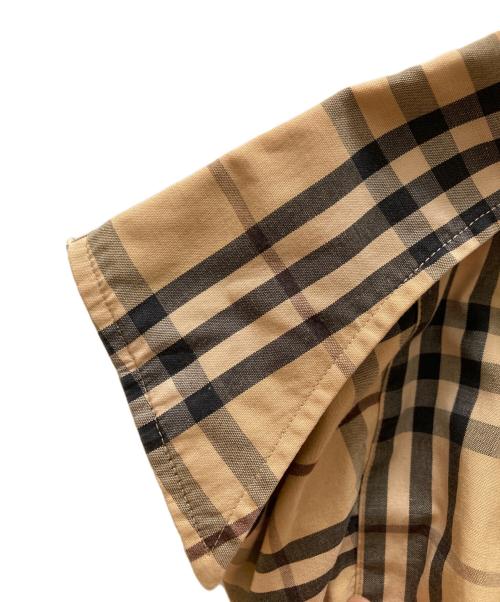 BURBERRY BLACK LABEL（バーバリーブラックレーベル）BURBERRY BLACK LABEL (バーバリーブラックレーベル) ノバチェックシャツ ベージュ サイズ:２の古着・服飾アイテム