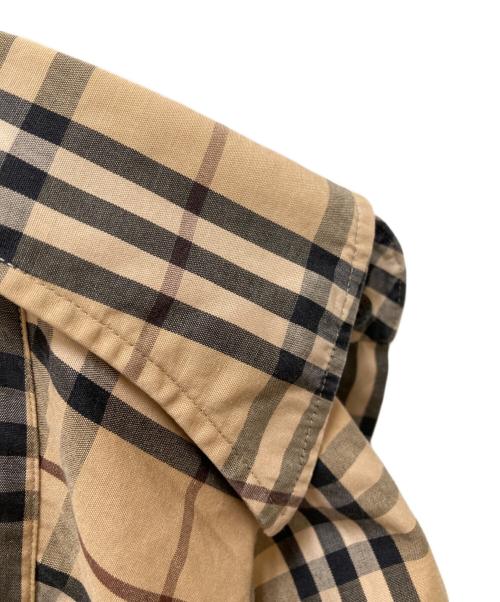 BURBERRY BLACK LABEL（バーバリーブラックレーベル）BURBERRY BLACK LABEL (バーバリーブラックレーベル) ノバチェックシャツ ベージュ サイズ:２の古着・服飾アイテム