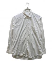 BALENCIAGA（バレンシアガ）の古着「ビッグロゴロングスリーブシャツ」｜ホワイト