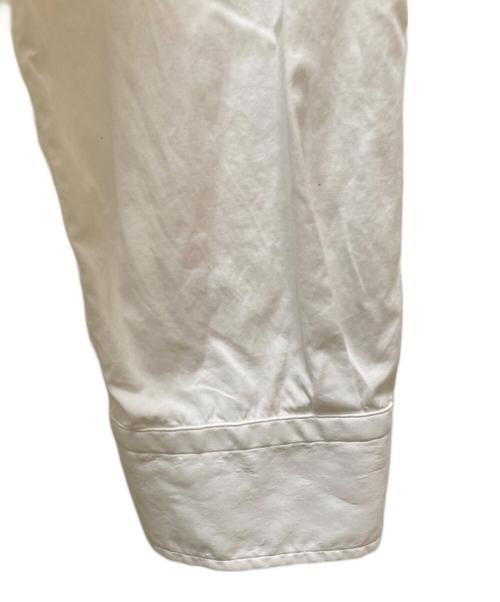 BALENCIAGA（バレンシアガ）BALENCIAGA (バレンシアガ) ビッグロゴロングスリーブシャツ ホワイト サイズ:36の古着・服飾アイテム