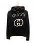 GUCCI（グッチ）の古着「インターロッキングGフーディー」｜ブラック