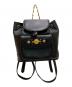 GIANNI VERSACE（ジャンニ・ヴェルサーチ）の古着「レザーミニリュック」｜ブラック