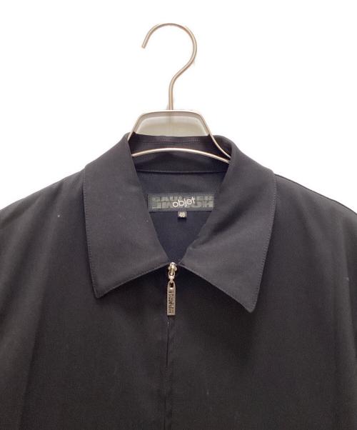 GAULTIER HOMME objet（ゴルチエオムオブジェ）GAULTIER HOMME objet (ゴルチエオムオブジェ) ジップアップジャケット ブラック サイズ:４８の古着・服飾アイテム