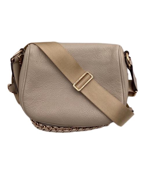 MICHAEL KORS（マイケルコース）MICHAEL KORS (マイケルコース) コース スレイター スリングパック メッセンジャー ミディアム ベージュの古着・服飾アイテム