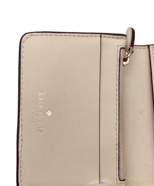 Kate Spade（ケイトスペード）Kate Spade (ケイトスペード) フィービーターンロックミディアムウオレット オレンジの古着・服飾アイテム