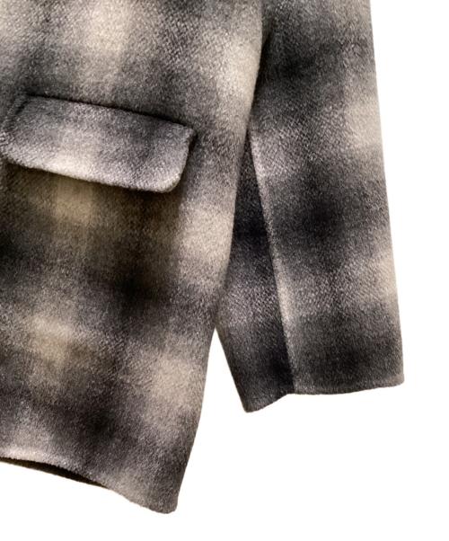 Spick and Span（スピック＆スパン）Spick and Span (スピック＆スパン) ウールミックスリバージャケット グレー サイズ:３８の古着・服飾アイテム